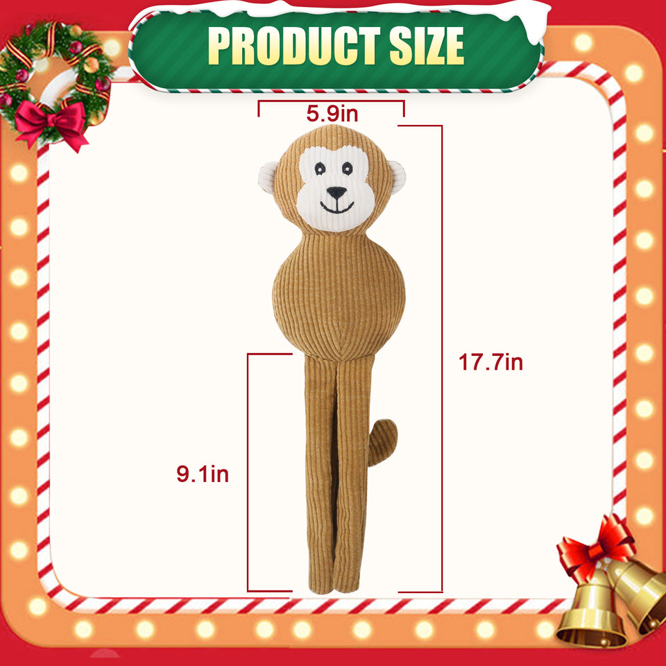 D KING Octopus Claw Squeaky Dog Toy