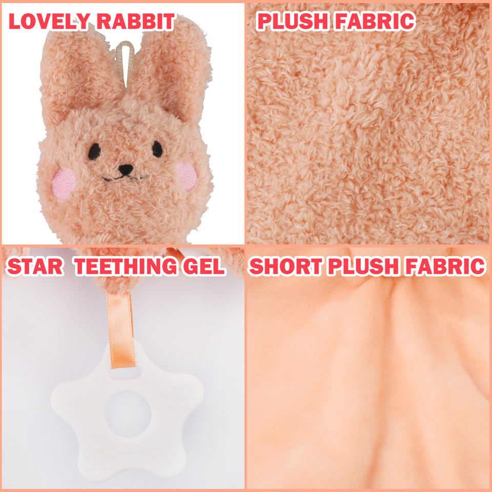 D KING 2 Pack Soft Stuffed Dog Toy, Puppy Toy Sleep Buddy,Plush Dog Toy,Dog Birthday Toy for Small Medium Dogs