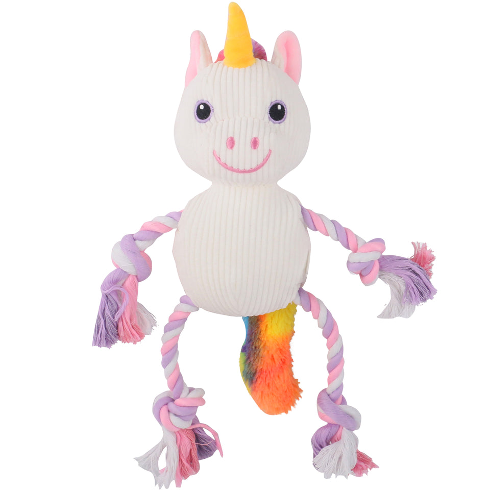 D KING Rope Plush Dog Toy