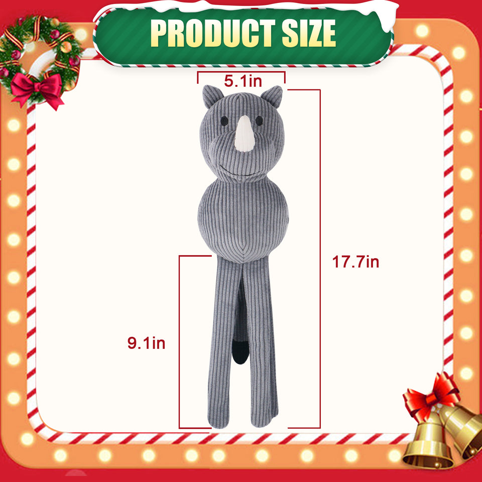 D KING Octopus Claw Squeaky Dog Toy