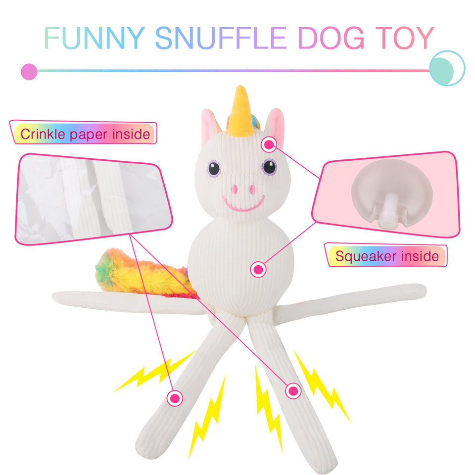 D KING Octopus Claw Squeaky Dog Toy