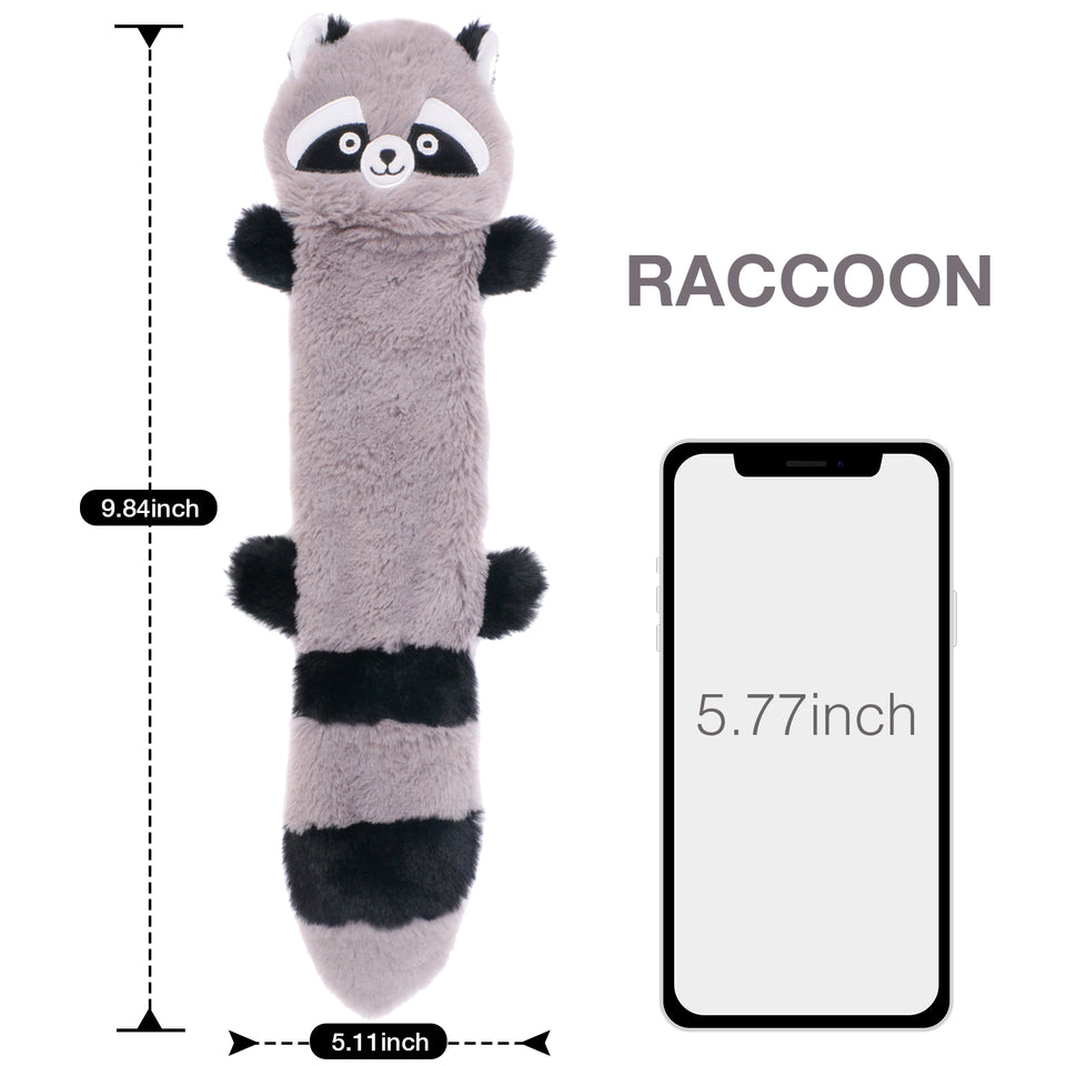 D KING Crinkle Squeaky Puppy Toys (No Stuffing)